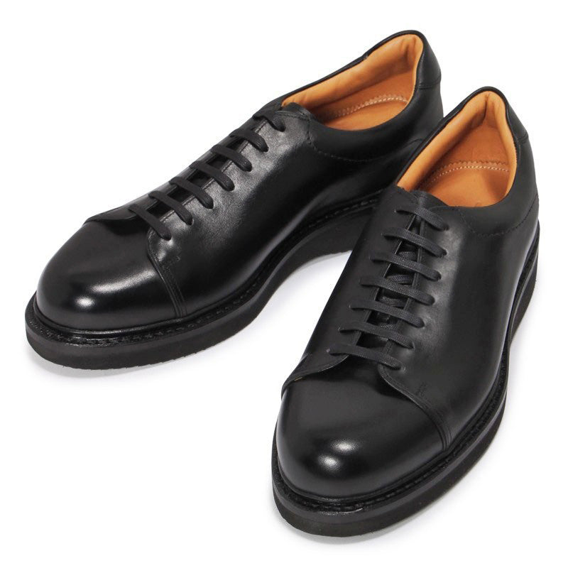 210303 Intelligence / BLACK CALF (EXTRA LIGHT RUBBER SOLE)