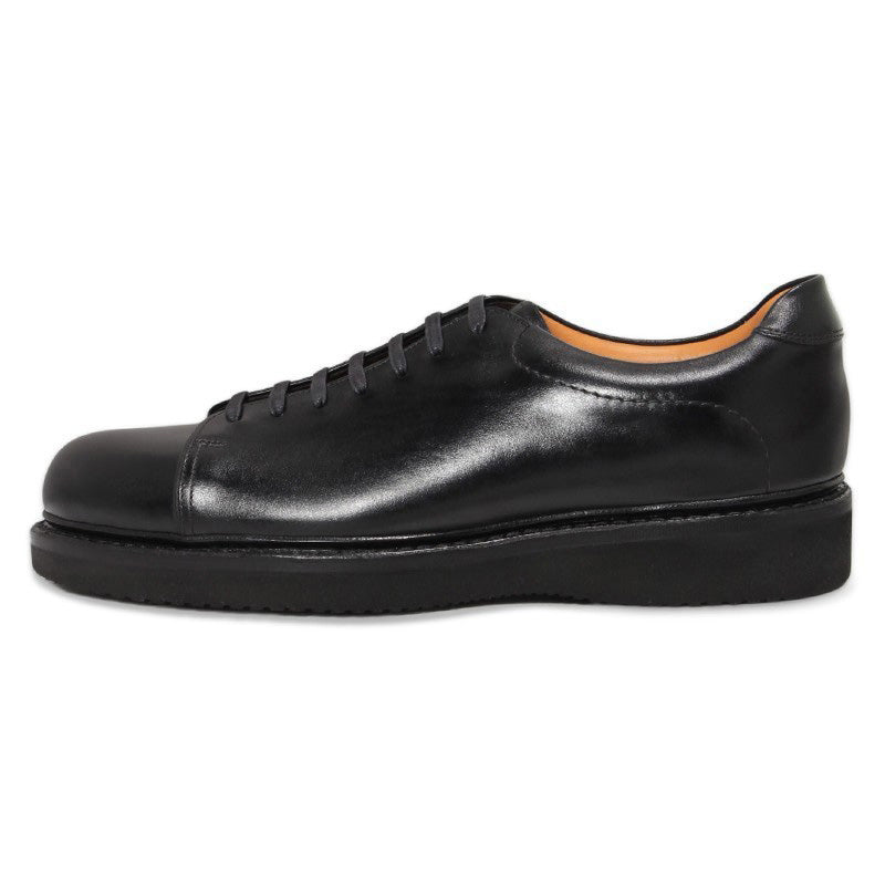 210303 Intelligence / BLACK CALF (EXTRA LIGHT RUBBER SOLE)