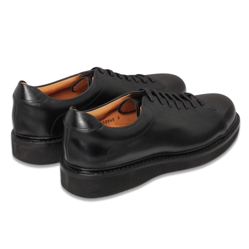 210303 Intelligence / BLACK CALF (EXTRA LIGHT RUBBER SOLE)