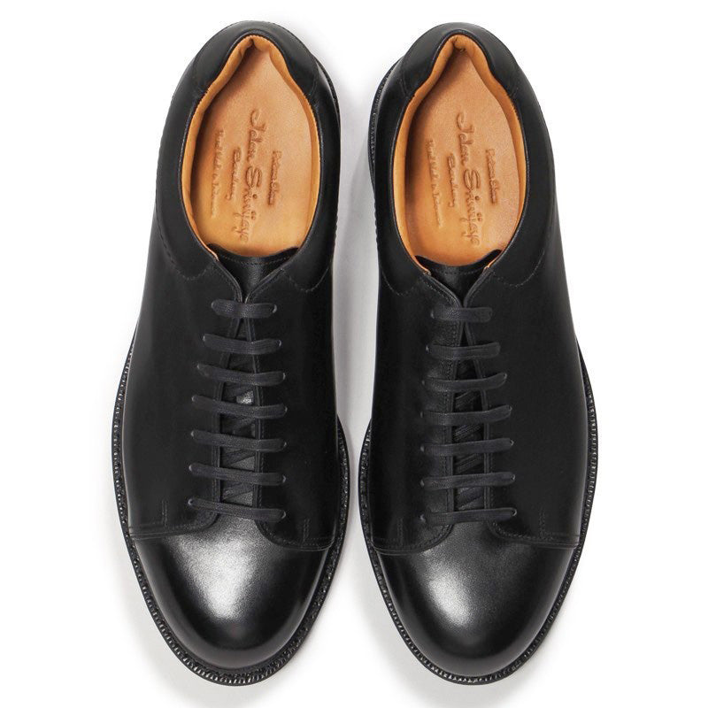 210303 Intelligence / BLACK CALF (EXTRA LIGHT RUBBER SOLE)