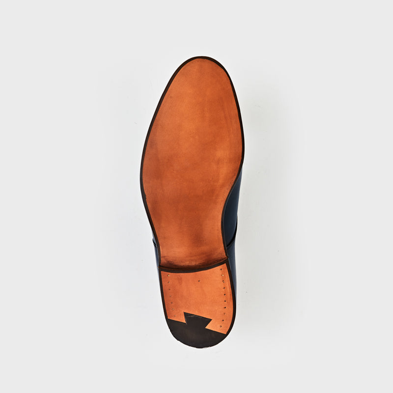 【青山店別注】M8299 / BLACK BOX CALF (LEATHER SOLE)