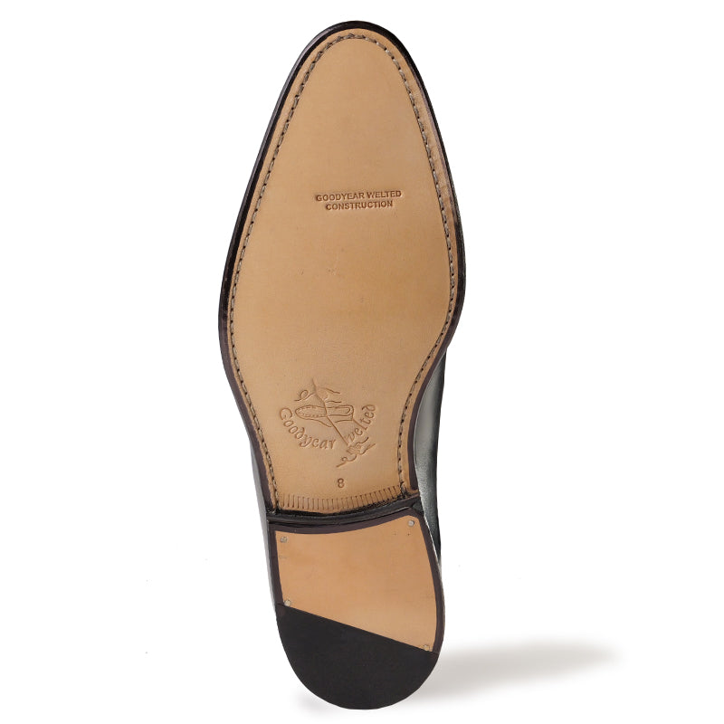 98517 / BLACK CALF (LEATHER SOLE)