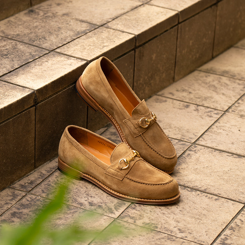 98976 / BEIGE ALICANTE (LEATHER SOLE) - Jalan Sriwijaya