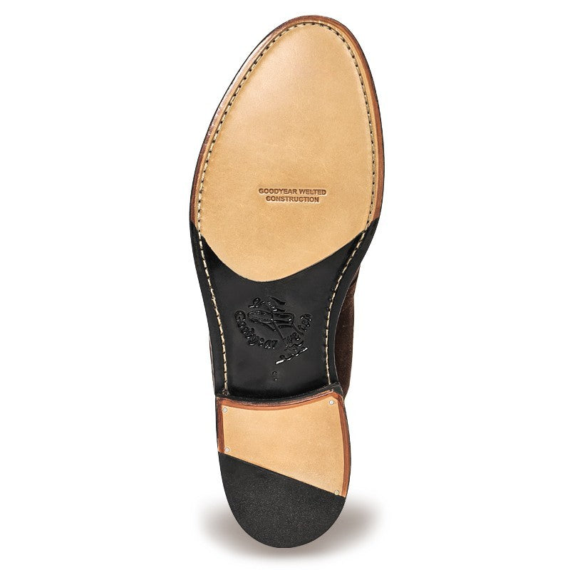 【New】99129 / REPELLO SUEDE DARK BROWN (LEATHER SOLE)