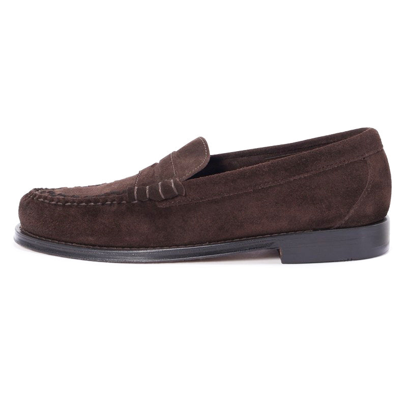 11012F / SUEDE CHOCOLATE (LEATHER SOLE)