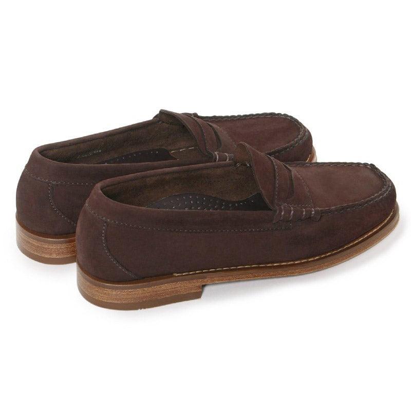 【NEW】11082 / DARK BROWN NUBUCK (LEATHER SOLE)