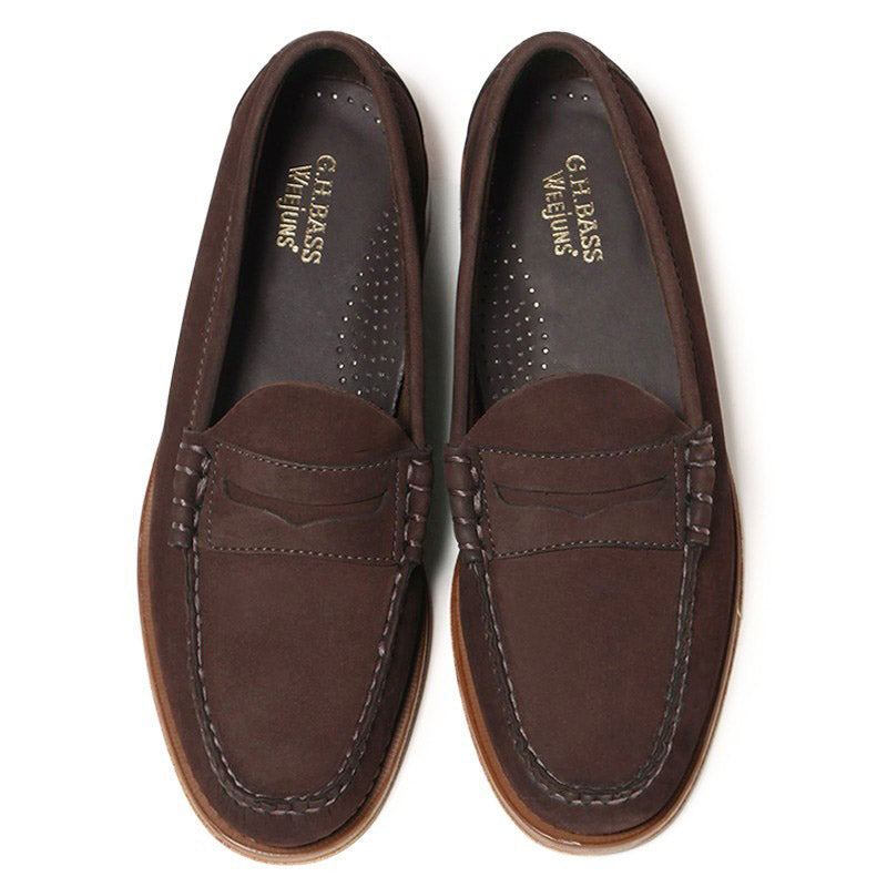 【NEW】11082 / DARK BROWN NUBUCK (LEATHER SOLE)