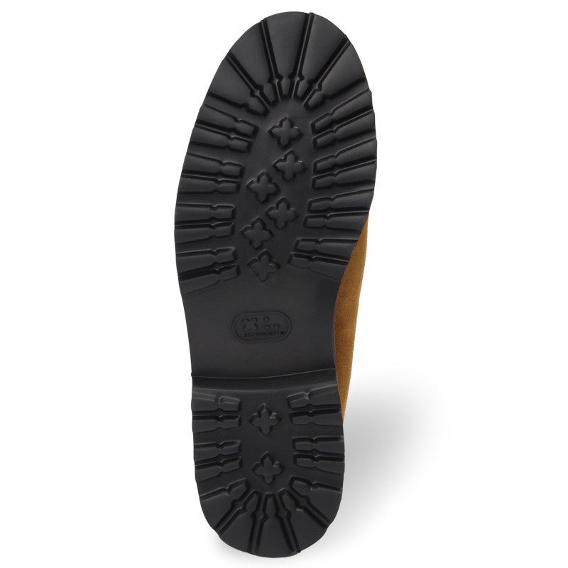 11542 / TAN SUEDE (RUBBER SOLE)