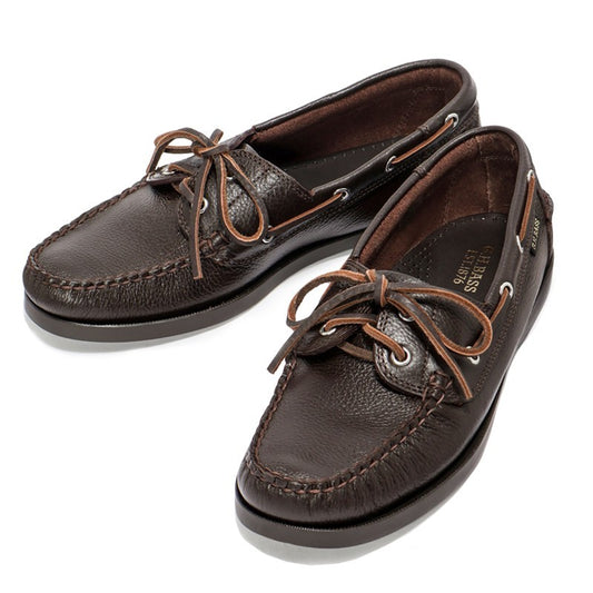 20320 JETTY Ⅱ  / Textured Lthr DK.BROWN (RUBBER SOLE)