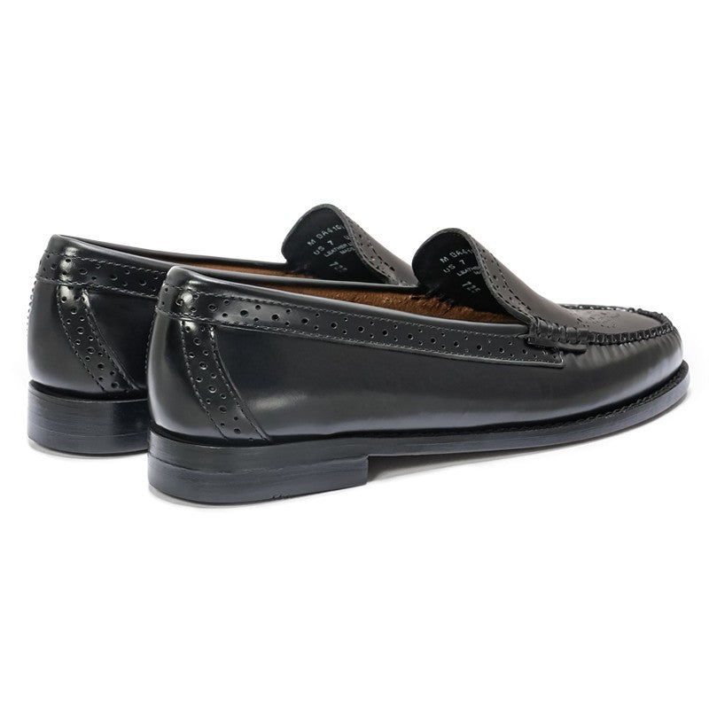 【NEW】41007A VENETIAN BROGUE / BLACK (LEATHER SOLE)