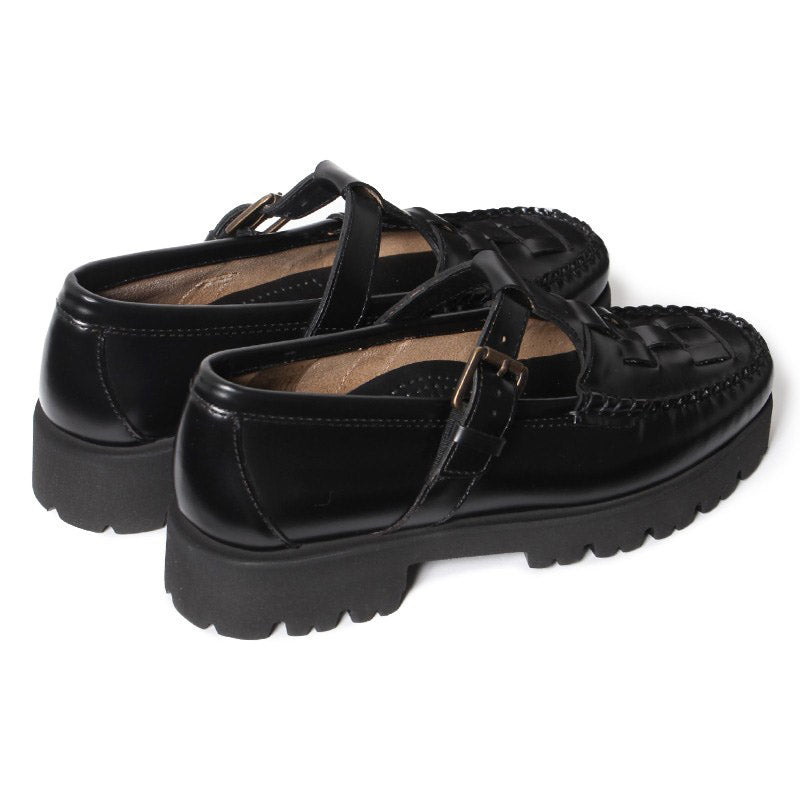 41806 / BLACK (RUBBER SOLE)