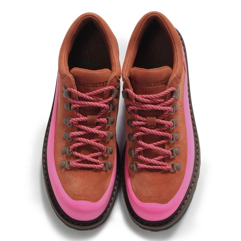DIEMME / CORNARO GOMMA TANNED TOMATO with PINK / DI24FWCOM-F03S006RST