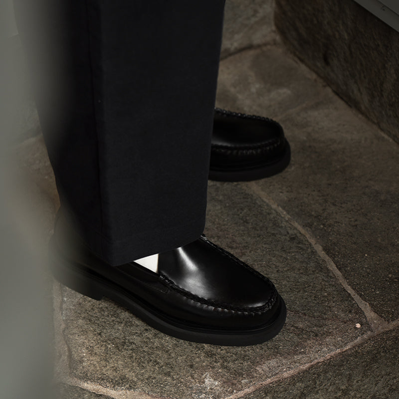 【NEW】【Web限定】11605 WEEJUN STEP VENETIAN/ BLACK (RUBBER SOLE)