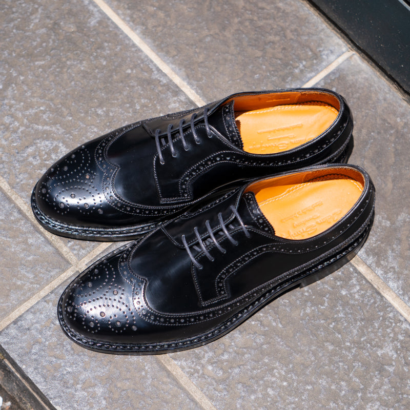 99037 / BLACK HIGH SHINE (DAINITE SOLE)