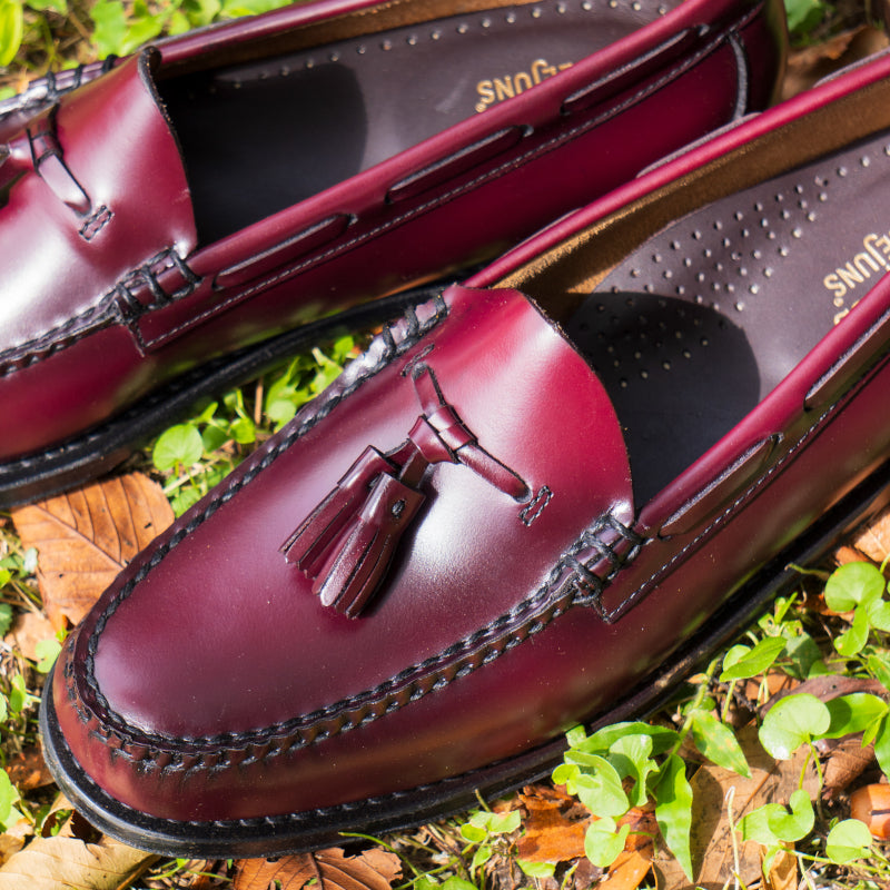 11015H LARKIN / WINE (LEATHER SOLE)