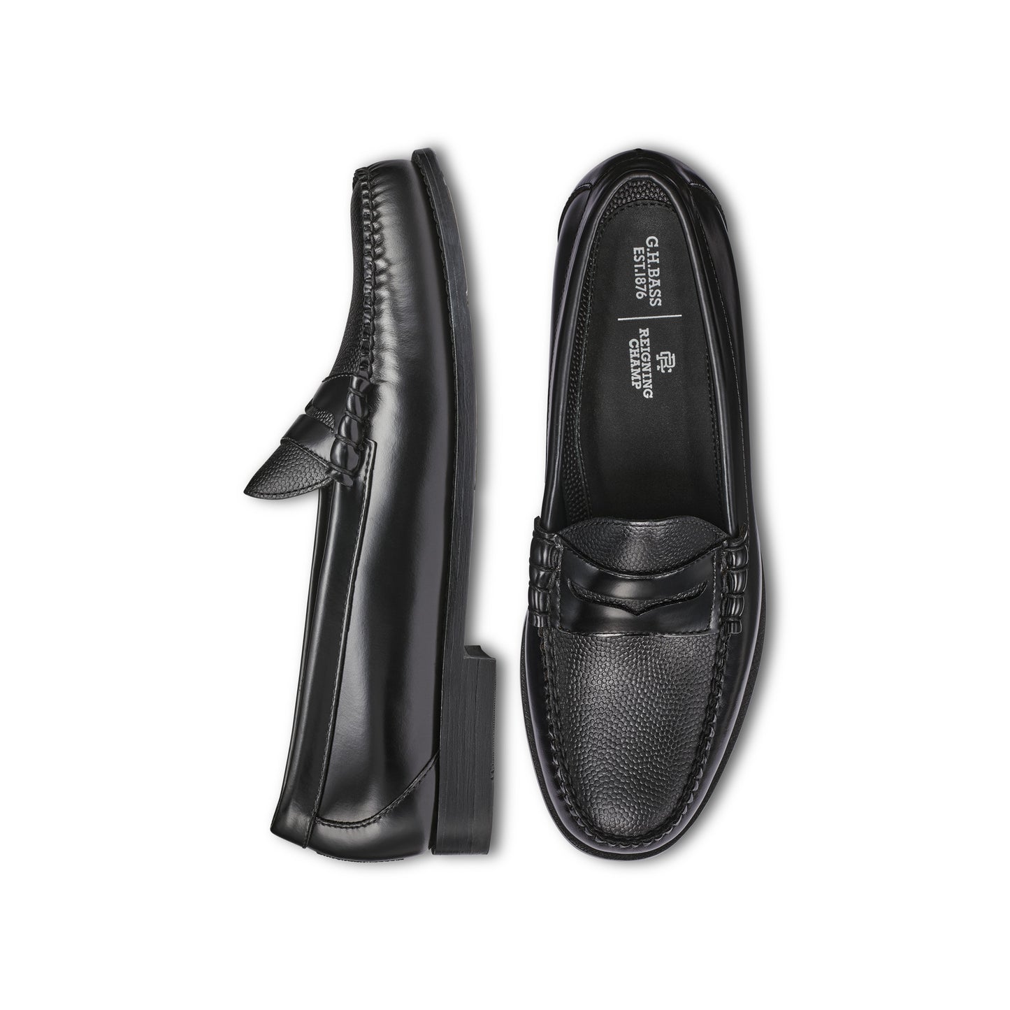 【NEW】REIGNING CHAMP Z5W591 / BLACK (LEATHER SOLE)