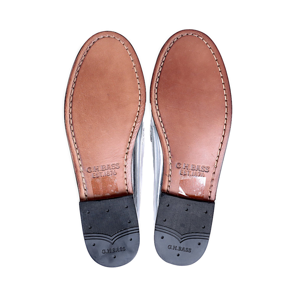 【新色】41010 / SILVER (LEATHER SOLE)