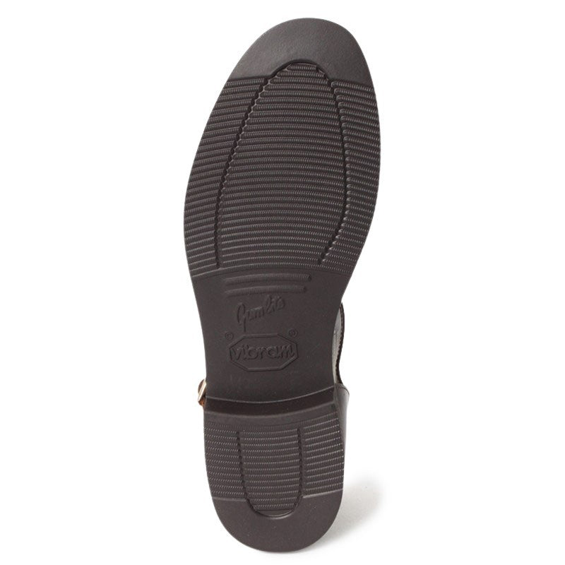 GURKHA / Dark Brown High Shine Leather (Rubber Sole) U1721501