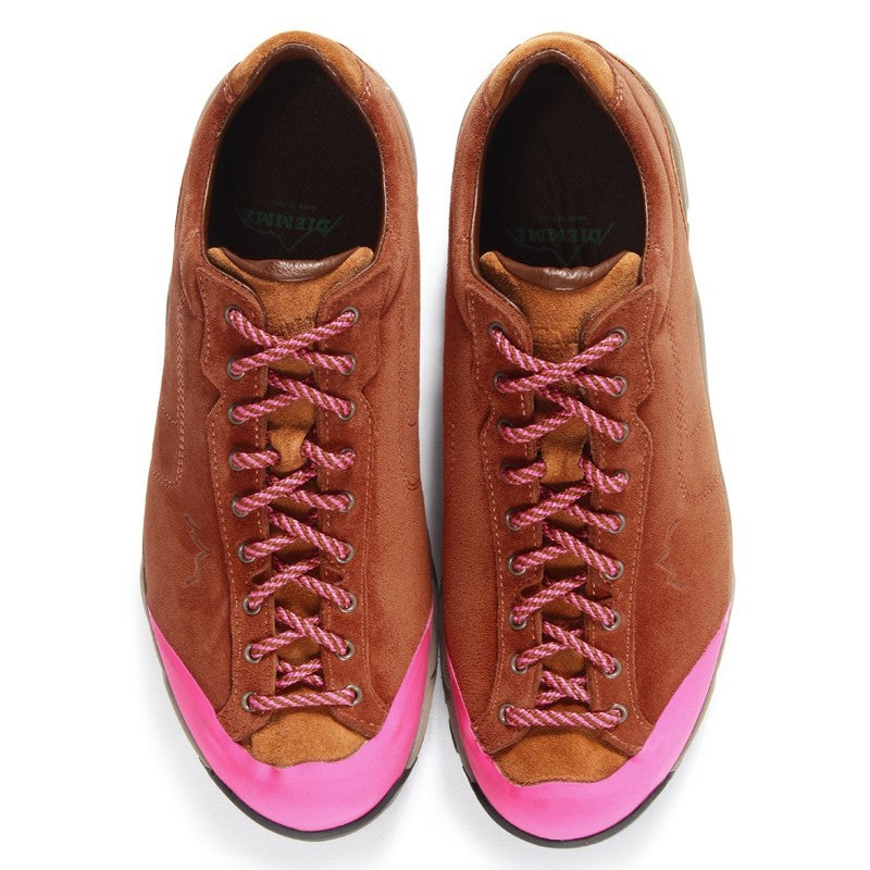 DIEMME / MOVIDA TANNED TOMATO SUEDE with PINK / DI24FWMOM-F01S006RST