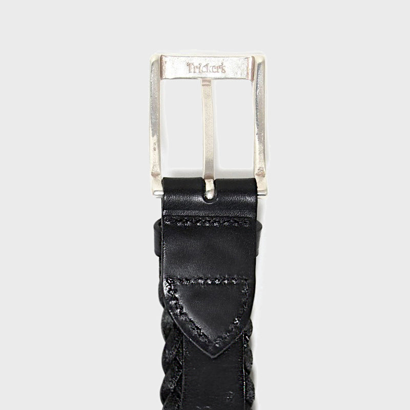 PLAITED BELT / BLACK