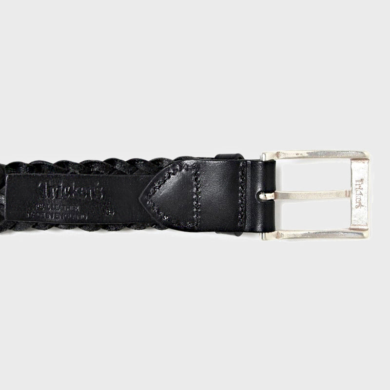 PLAITED BELT / BLACK