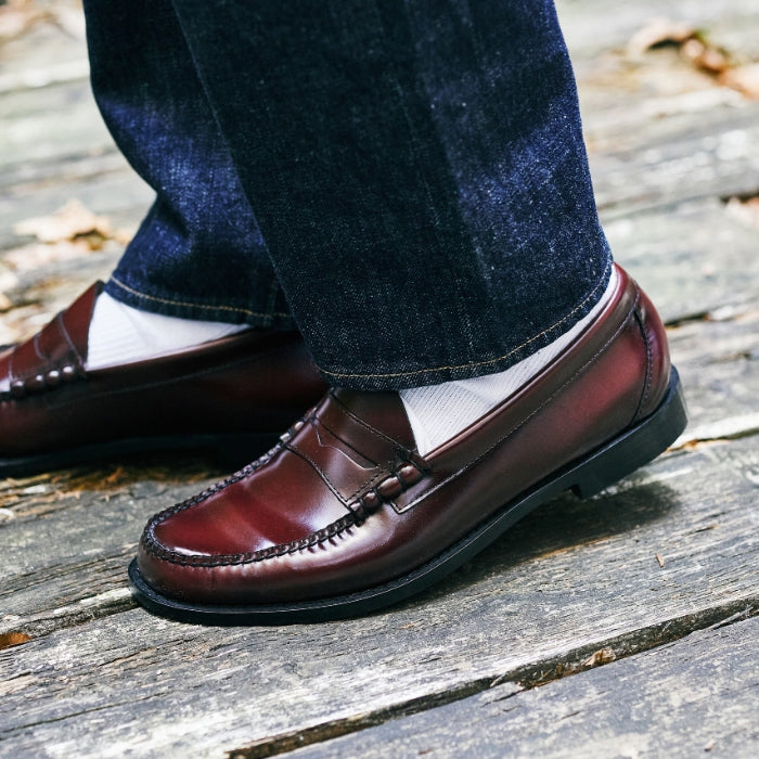 11010H LARSON / WINE (LEATHER SOLE)