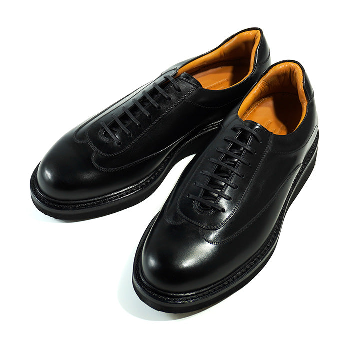 210306 Intelligence Shoes / ALL BLACK CALF × BLACK (EXTRA LIGHT RUBBER SOLE)