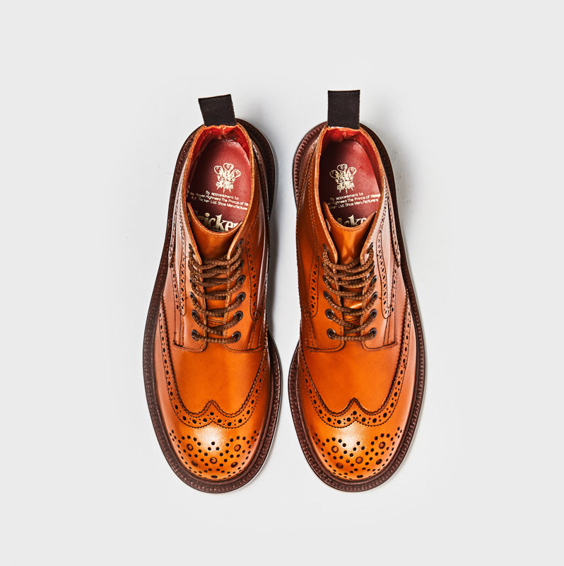 L5676 STEPHY / ACORN ANTIQUE (LEATHER SOLE)