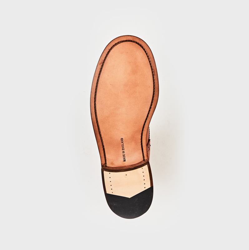 L5676 STEPHY / ACORN ANTIQUE (LEATHER SOLE)