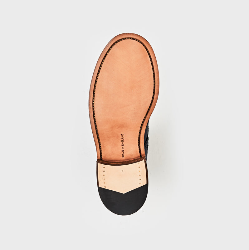 L5676 STEPHY / ESPRESSO BURNISHED (LEATHER SOLE)