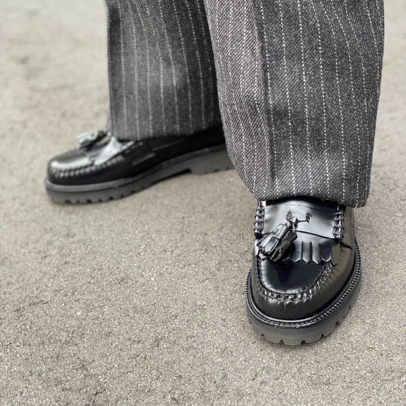 11525 LAYTON / BLACK (RUBBER SOLE)