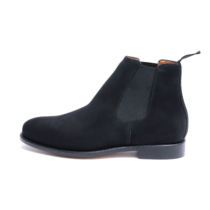 【SALE】99034 / BLACK REPELLO SUEDE (LEATHER SOLE)