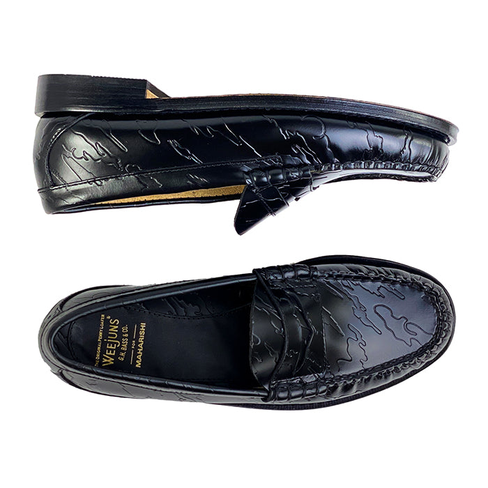 【限定商品】91010M LARSON MAHARISHI / BLACK (LEATHER SOLE)