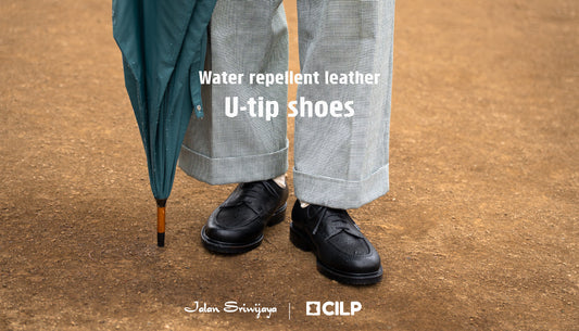 Jalan Sriwijaya | 定番Uチップダービーが防水性を高めた仕様でアップデート