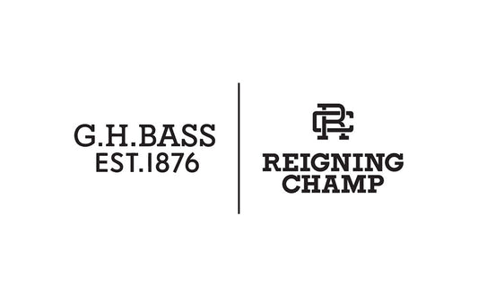 G.H.BASS × REIGNING CHAMP Collaboration