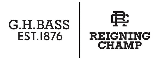G.H.BASS × REIGNING CHAMP Collaboration