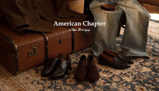 Jalan Sriwijaya - American Chapter - | アメリカントラッドを表現した3モデルが誕生
