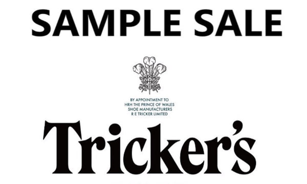 Tricker's青山店 |  SAMPLE SALE開催