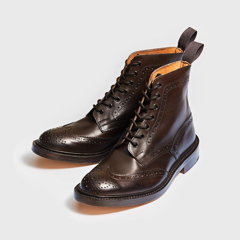 【Tricker's Archive】M5634 STOW / ESPRESSO BURNISHED (LEATHER SOLE) / UK5.0 (23.5)