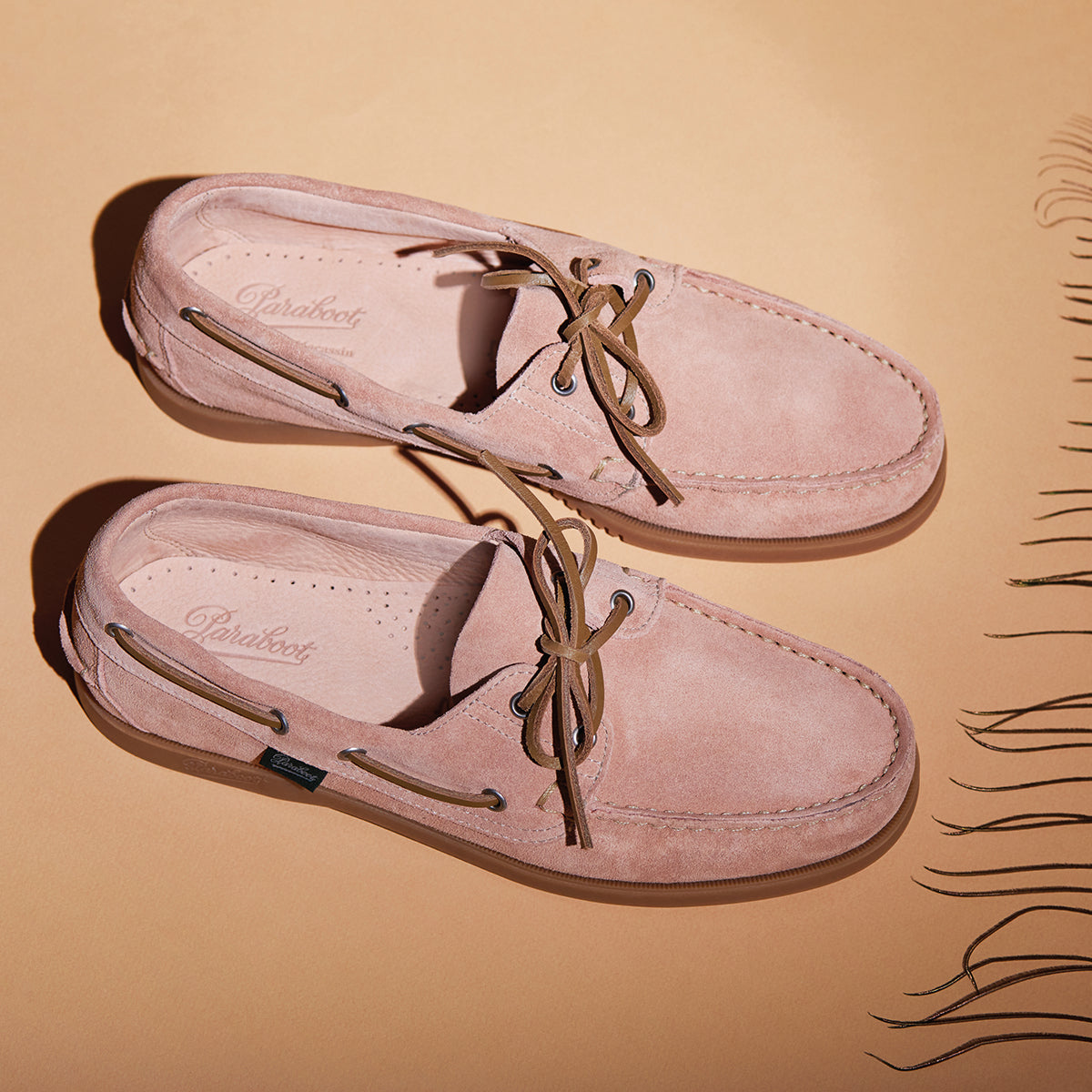 パラブーツ　BARTH レアカラーのピンク UK7(25,5cm) BARTH F / VEL NUDE - Paraboot