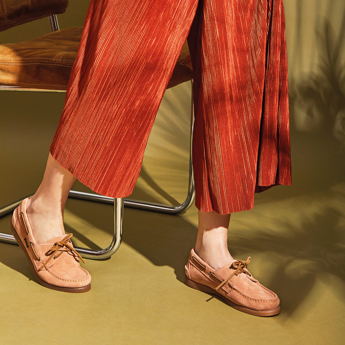 パラブーツ　BARTH レアカラーのピンク UK7(25,5cm) BARTH VEL NUDE – Paraboot