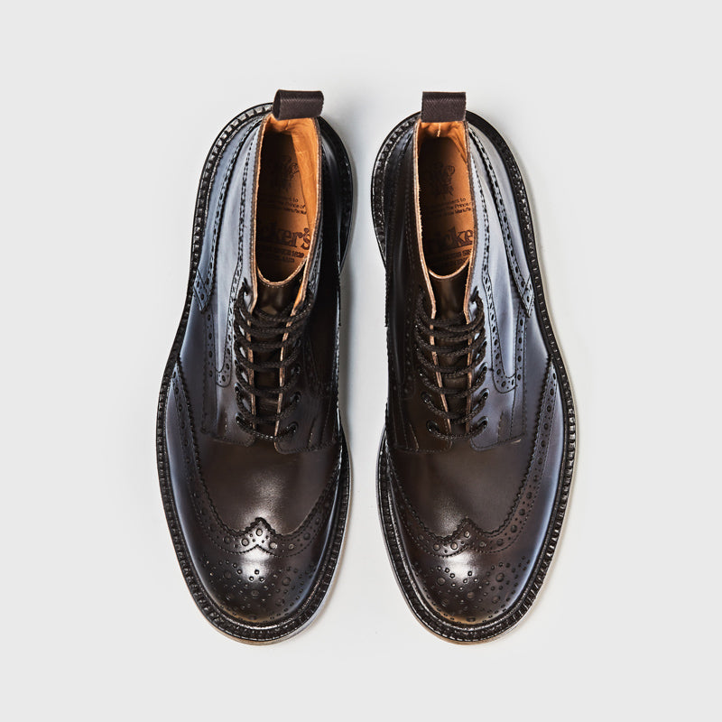 【Tricker's Archive】M5634 STOW / ESPRESSO BURNISHED (LEATHER SOLE) / UK5.0 (23.5)