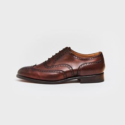 【Tricker's Archive】M6463 NORFOLK / CHESTNUT BURNISHED (LEATHER SOLE) / UK7.5 (26.0)