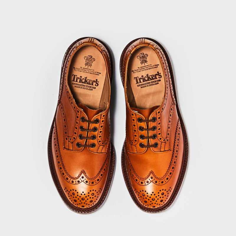 【Tricker's Archive】M5633 BOURTON / ACORN ANTIQUE (LEATHER SOLE) / UK10.0 (28.5)