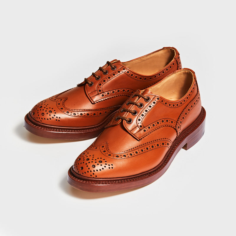 【Tricker's Archive】M5633 BOURTON / C SHADE TAN (LEATHER SOLE) / UK9.0 (27.5)