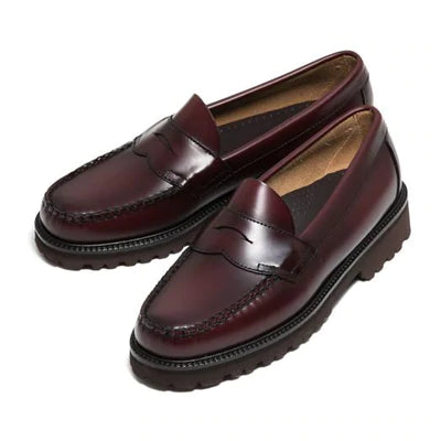 G.H. Bass Larson ローファー ローファー | 11711D LARSON / BLACK (RUBBER SOLE) - G.H.BASS