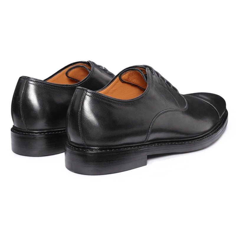 靴 Jalan Sriwyaya Bandung 26.5 NEW】98321 Bandung / BLACK CILP WASH LEATHER SW (DAINITE