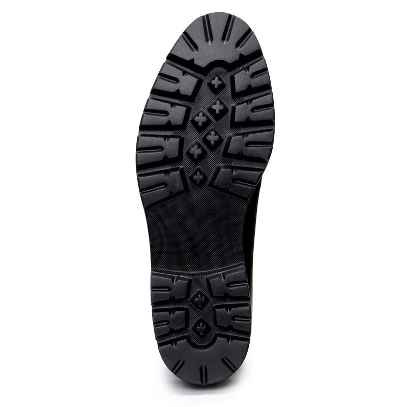 98348 / BLACK CILP WASH LEATHER (COMMANDO EVA SOLE) - Jalan Sriwijaya