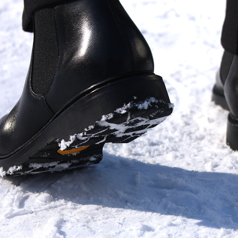 【限定商品】98756 / BLACK CILP WASH LEATHER (VIBRAM ARCTIC GRIP)