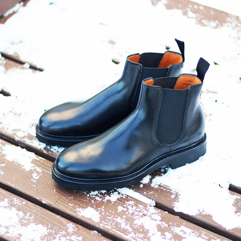 【限定商品】98756 / BLACK CILP WASH LEATHER (VIBRAM ARCTIC GRIP)